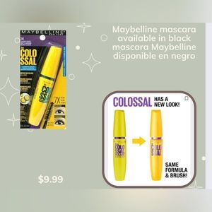 Black maybelline mascara